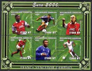 Mozambique 2001 Euro 2000 Football Championship perf shee...