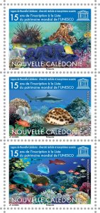 2023 New Caledonia Underwater Treasures S3 (Scott NA} MNH