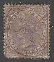 Natal #71 Used Queen Victoria (U2)