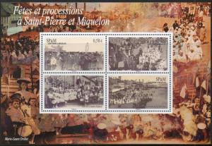 St. Pierre Miquelon 2010 Festivals SS VF MNH (918)