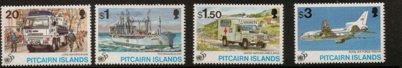 PITCAIRN ISLANDS SG483/6 1995 50th ANNIV OF UNITED NATIONS MNH