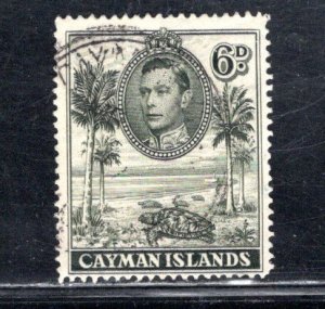 CAYMAN ISLANDS SC#107 FVF/U