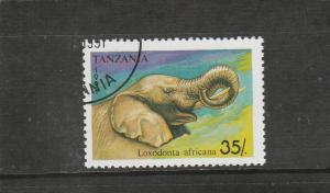 Tanzania  Scott#  796  CTO  (1991 Elephants)