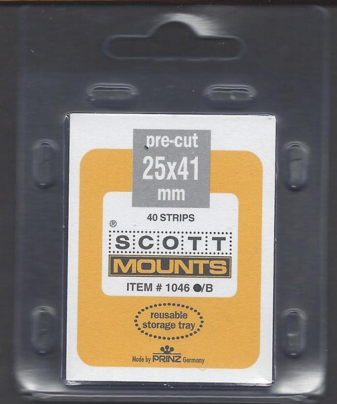 Scott/Prinz Mounts  25x41 Package of 40