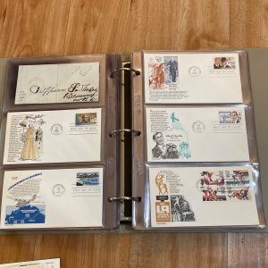 Fleetwood Marquis IV FDC Album with 24 Pages Holds 144 Covers 
