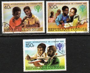 Niger Sc #469-471 Used