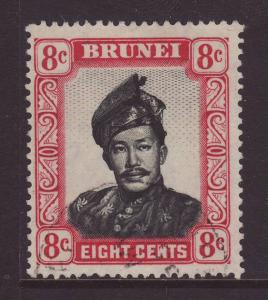 1952 Brunei 8c Fine Used
