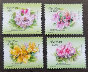 *FREE SHIP Vietnam Flowers 2009 Flora Plant (stamp) MNH *Specimen