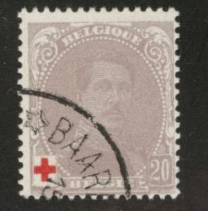 Belgium Scott B27 used semi postal 1914 