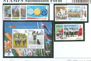 Cayman Islands #994-998/1067-1070 Mint (NH) Single (Complete Set) (Scouts)