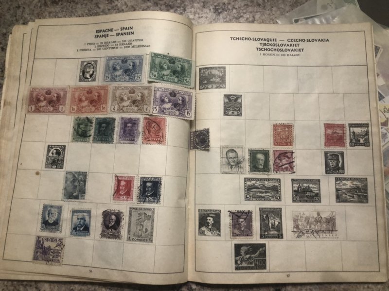 Very Nice W.W. Stamp Book & Glassine’s Might Find Some Gems