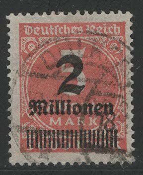 Germany Reich Scott # 272, used, variation color, exp h/s