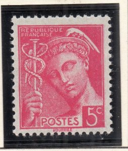 France 1938-42 Mercury Early Issue Fine Mint MNH 5c.