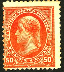 U.S. #260 MINT OG HR THIN 