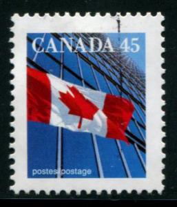 1361 Canada 45c Flag, used