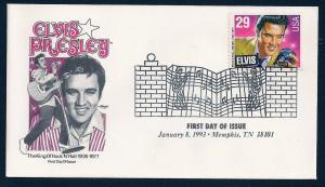 UNITED STATES FDC 29¢ Elvis Presley 1993 Artmaster