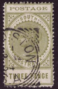 South Australia #121 Used VF CDS cancel  