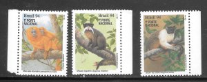 Brazil #2474-76 MNH Set of Singles