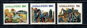 Singapore #276-278  Mint  Scott $4.10
