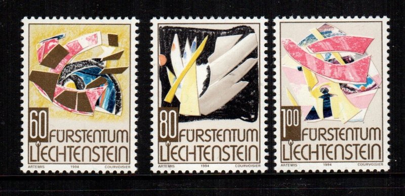 Liechtenstein  1036 - 1038  MNH  $ 3.30