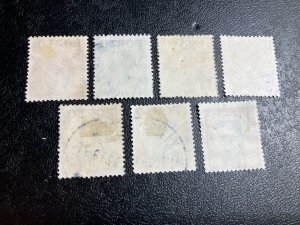 Denmark Scott J1-7 Used