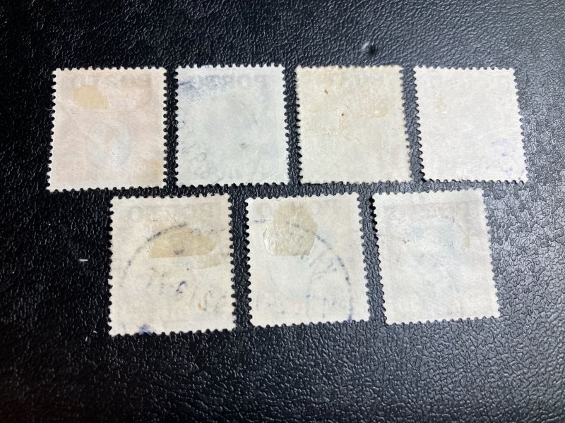 Denmark Scott J1-7 Used