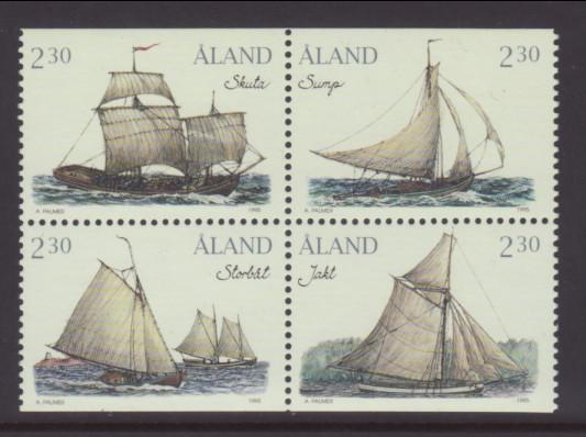 Aland 112a Ships MNH VF