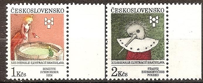 Czechoslovakia 2834-35 MNH 1991 Views