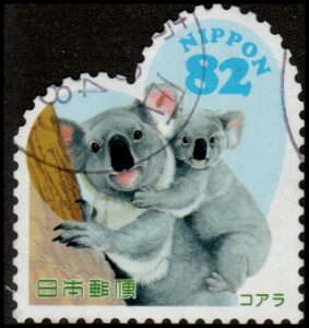 Japan 3736A - Used - 82y Koalas (2014) (cv $1.10)