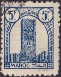 French Morocco #193 Used