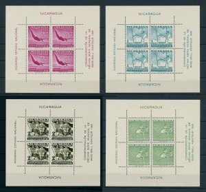 [49187] Nicaragua 1948 Complete set  27 Souvenir Sheets World series Sports MNH