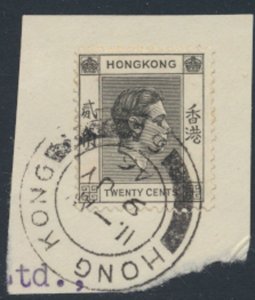 Hong Kong  for cancel collector  PO 6 Sc 159A  SG 147 see scan & details