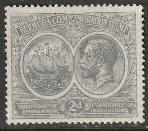 Bermuda 1920 Sc 57 MH