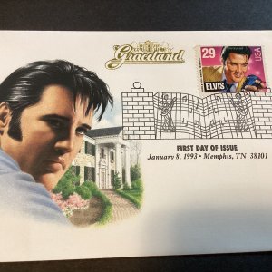 Elvis Presley First Day Cover FDC January 8,1993