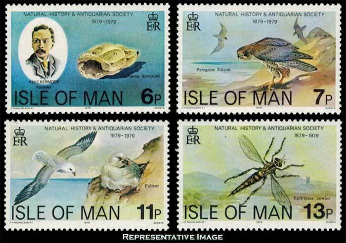 Isle of Man Scott 142-145 Mint never hinged.