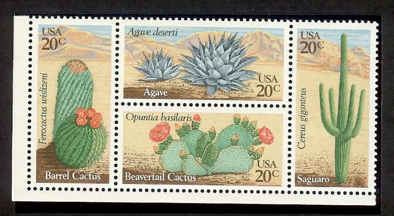 1981 - U.S. # 1942-1945 - Block of 4 - Mint VF/NH