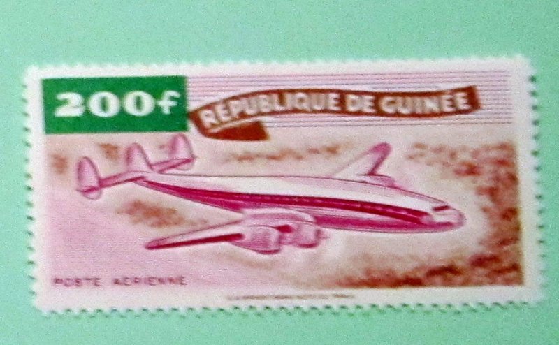 Guinea - C15, MNH. Plane. SCV - $2.75