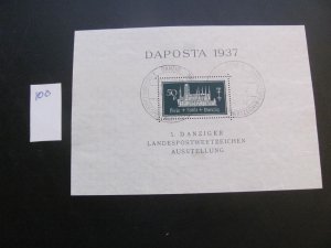 Germany DANZIG 1937 SS USED (100)