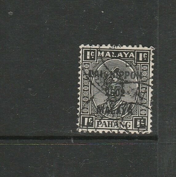 Pahang Japanese Occ, 1942 SG Type 16 1c Used SG J239