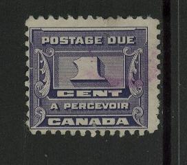 Canada 1933 1c Postage Due, used