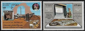 Sultanate of Oman #250-1 MNH Set - National Day