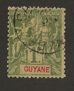 French Guyana 49  Used.