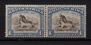 South Africa 1/- SG62 mint LHM pair Cat Value £55 WS36836