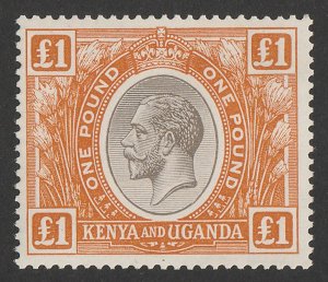 KENYA, UGANDA & TANGANYIKA 1922 KGV £1 MNH **  