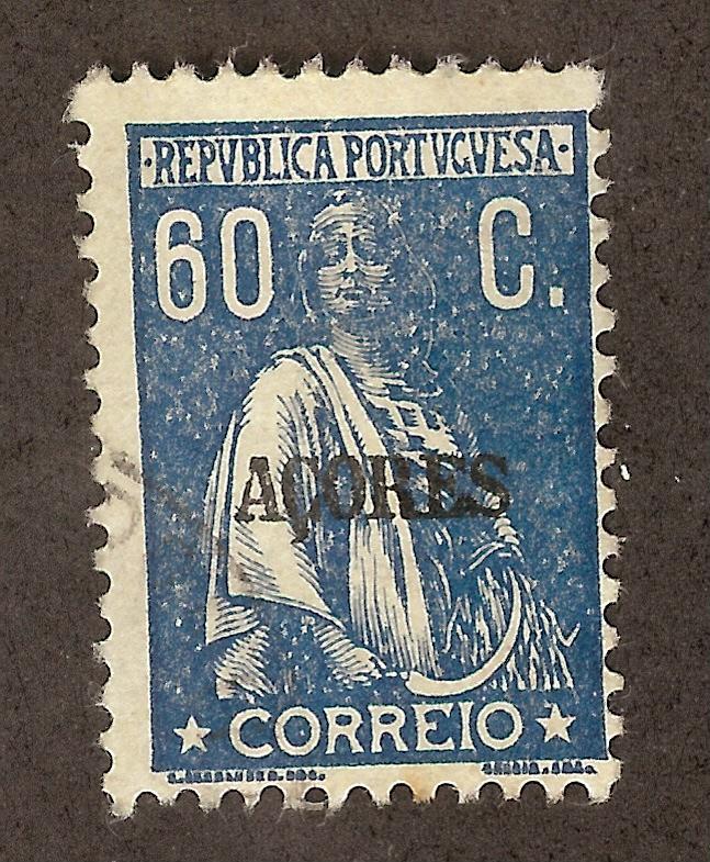 AZORES SC# 210 FINE U 1921