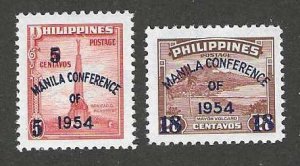 Philippines 613-614  MNH Complete  SC:$1.50