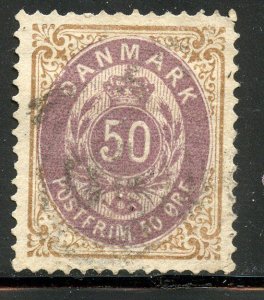 Denmark # 33b, Used.