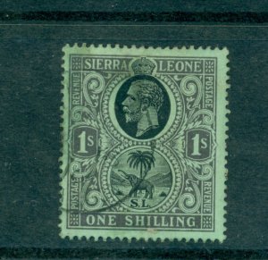Sierra Leone - Sc# 115. 1912 GeoV 1 SH. Used. $5.25.
