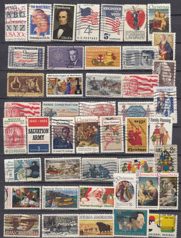 USA - 315+ stamp lot collection #5  (1371)