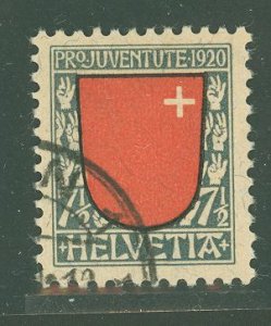 Switzerland #B15 Used Single